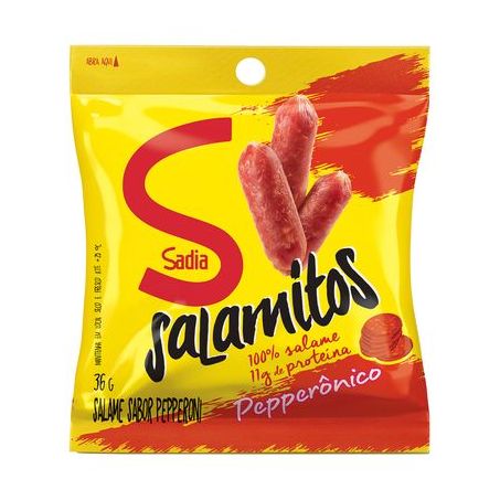 SALAMITOS SNACK SADIA PEPPERONI 36G