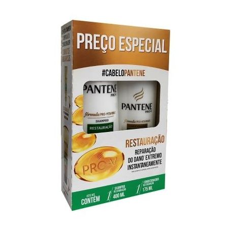 Shamp e cond pantene restauracao 575ml