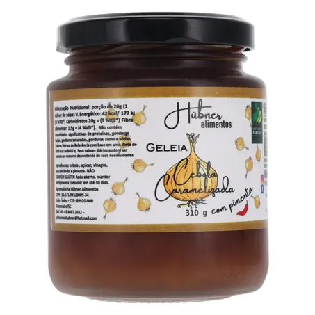 Geleia hubner cebola caramelizada 310g 360-34