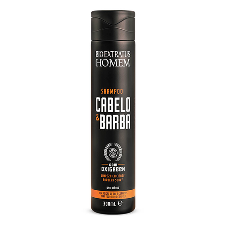 Shampoo bioextratus homem cabelo e barba 300ml