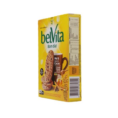 Biscoito Integral Belvita Mel/Cacau 75g 360-10