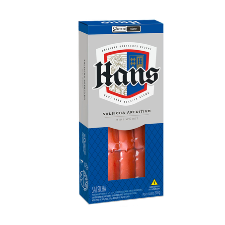 Salsicha Hans 200g Aperitivo Cry