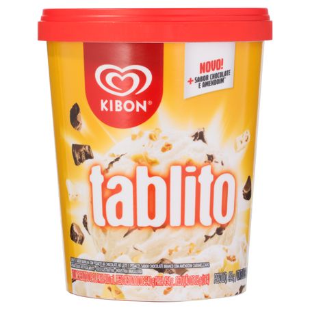 SORVETE BAUNILHA TABLITO KIBON