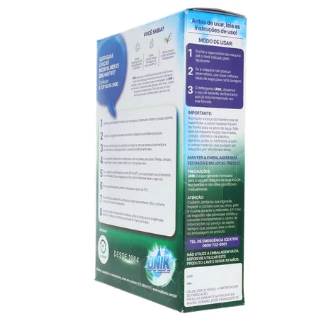 Detergente em Pó Unik Para Máquina de Lavar Louça Limão Embalagem 1KG 360-24