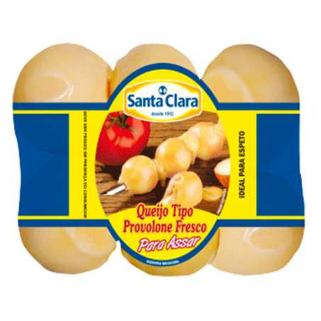 QUEIJO PROVOLONE P/ESPETINHO SANTA CLARA KG       