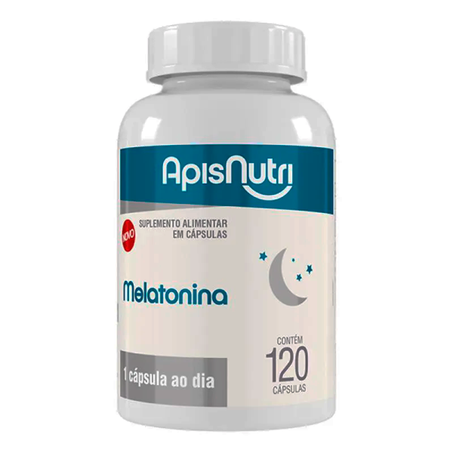 MELATONINA 370MG 120CAPS APISNUTRI