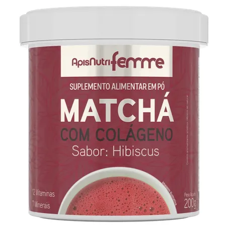 MATCHA SOLUVEL HIBISCUS 200G - APISNUTRI