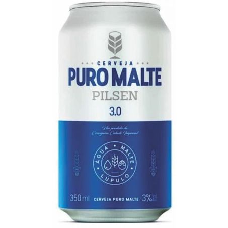 Cerveja puro malte 3.0 império lt 350ml