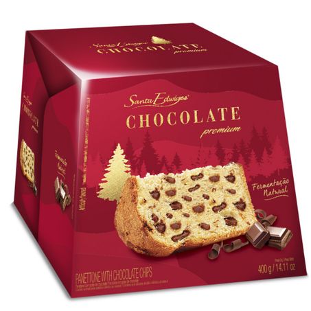 Panettone 400g santa edwiges chocolate