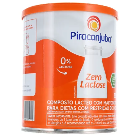 Composto lacteo piracanjuba zero 380g 360-33