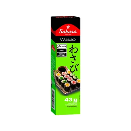 Wasabi em Pasta Sakura 43g