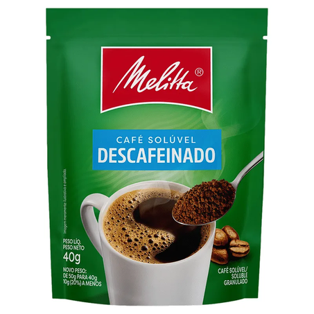 CAFE MELITTA 40G DESCAFEINADO SACHET