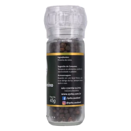 Pimenta q-vita c-moedor 45g 360-10