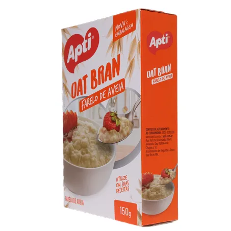 Farelo de Aveia Apti Oat Bran Caixa 150gr 360-5
