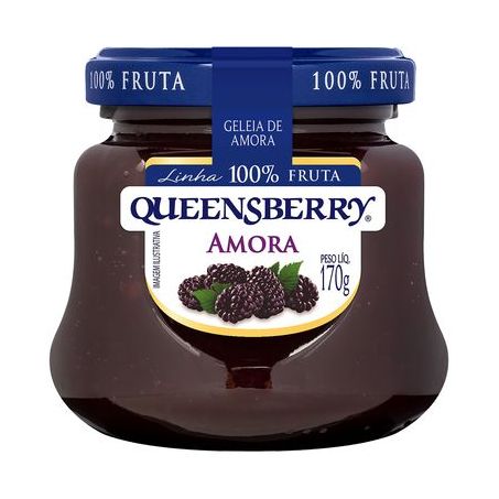 GELEIA QUEENSBERRY 100% FRUTA AMORA 170G