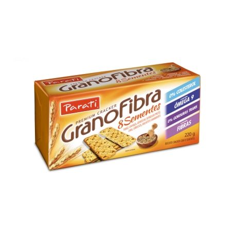 BISCOITO PARATI 245GR GRANOFIBRA SEMENTES