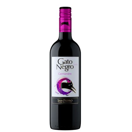 Vinho gato negro carmenere 750ml
