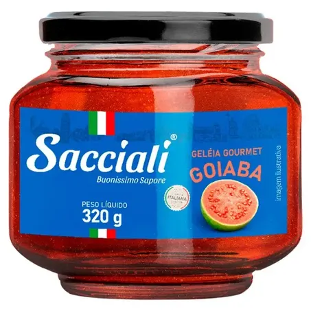 Geleia Sacciali 320g Goiaba