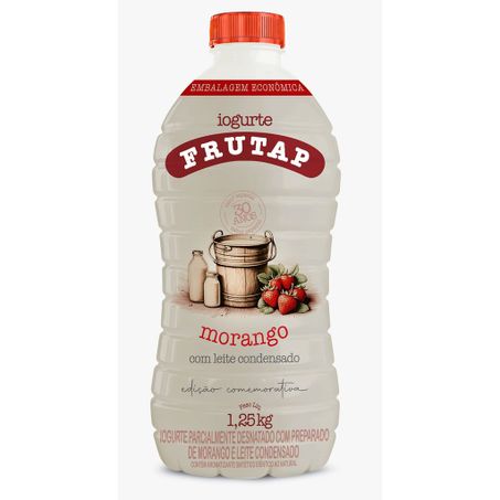 IOGURTE FRUTAP GF 1250G MORANGO C.LEITE CONDENSADO
