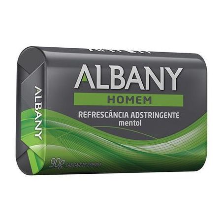 Sabonete Albany Homem Mentol Unidade 90G