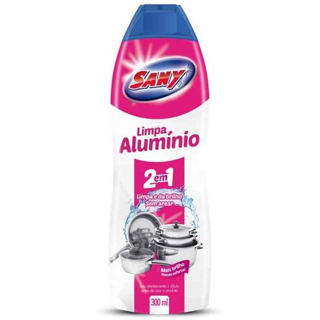 LIMPA ALUMINIO 2 EM1 SANYMIX 300G