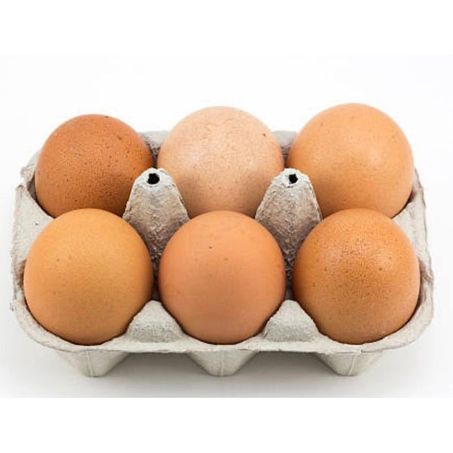 Ovos vermelhos 1/2 duzia