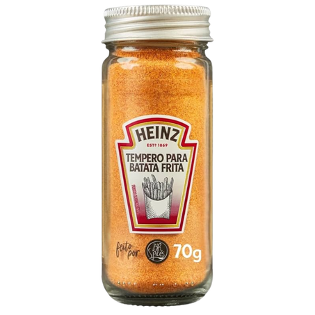 Tempero Br Spices Heinz Para Batata Frita Vidro 70g 
 