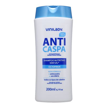 Shampoo Anticaspa Vinilady 200ml