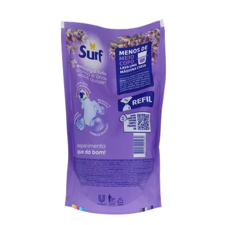 Lava Roupas Líquido Surf Lavanda Refil 900ml 360-2