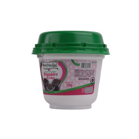 Doce Bom Princípio Sabor Chocolate Brigadeiro de Colher Pote 350gr 360-7