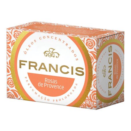 SABONETE FRANCIS ROSAS PROVENCE LARANJA 90G