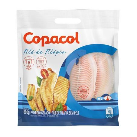 Postas De Tilápia Copacol 800g