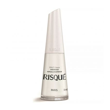 Esmalte risqué branco paris 8ml