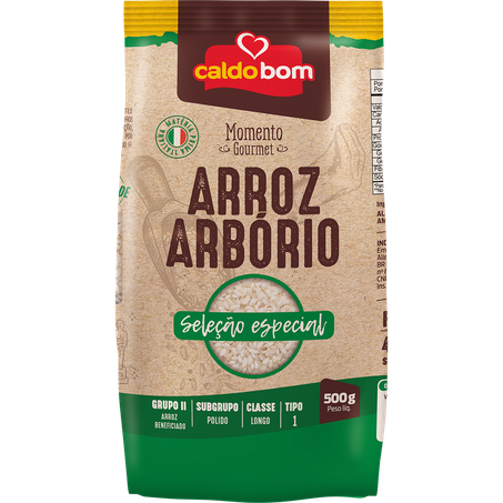 Arroz Arbório Caldo Bom 500g