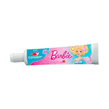 ESCOVA + GEL DENTAL CONDOR BARBIE LEVE MAIS PAGUE MENOS 50G