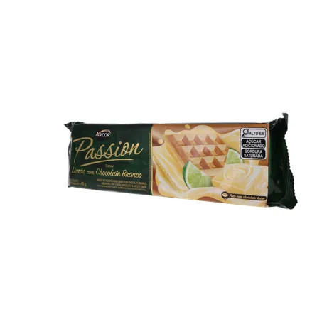 Biscoito Wafer Passion Limão Chocolate Branco 80G 360-3