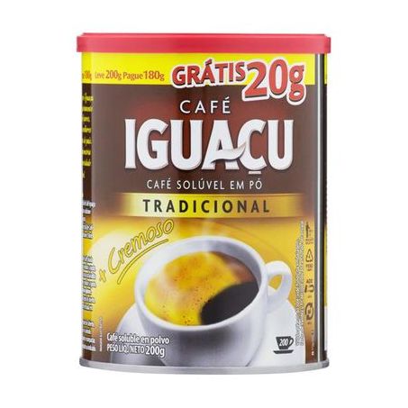 Cafe iguacu soluv tradicional 200g promo