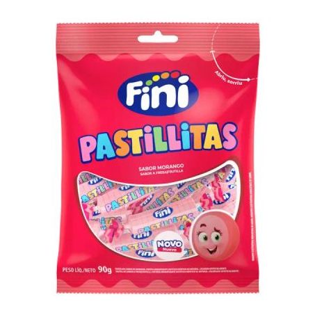Pastilha fini 90g pastillitas morango