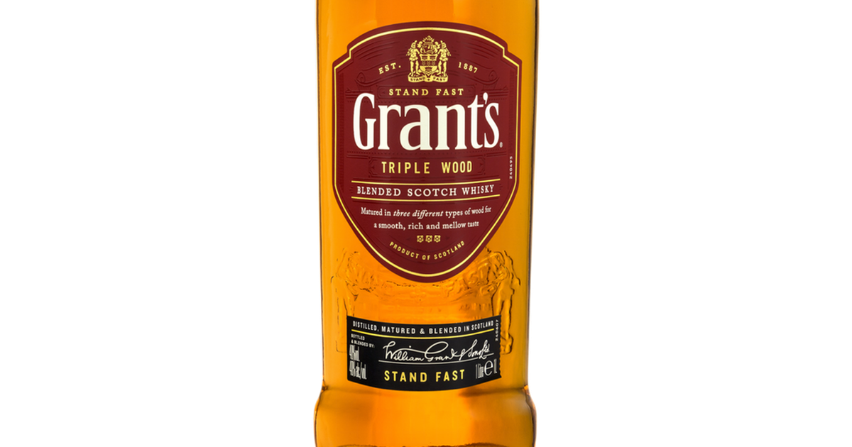 Whisky Escocês Blended Triple Wood Grant's Garrafa 1L