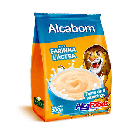 Farinha Lactea 200g Alcabom 8 Vitaminas ###