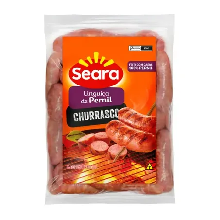 Linguiça seara 600g pernil