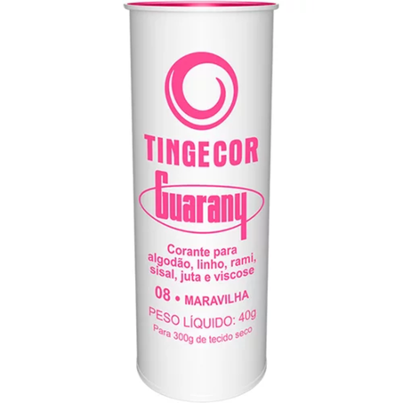 Corante tingecor guarani 40g rosa n8