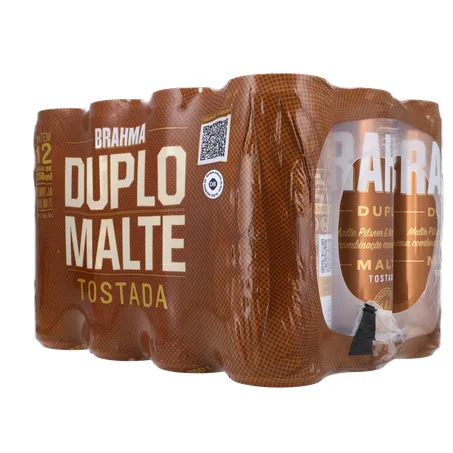 Cerv brahma duplo malte tost lata 350ml 12 un 360-22