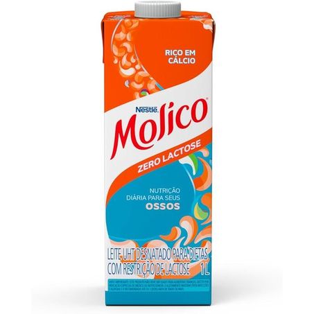 Leite cx molico desnatado zero lactose