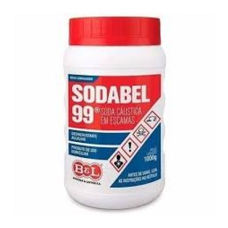 SODA CAUSTICA 99 SODABEL 1KG