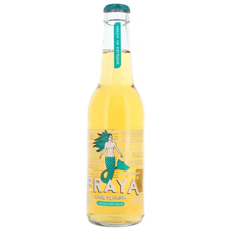 Cerveja Praya Lager Puro Malte Long Neck 355ml 
  360-1