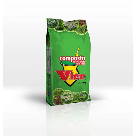 ERVA MATE VIER COMPOSTA C/CHÁS 500G