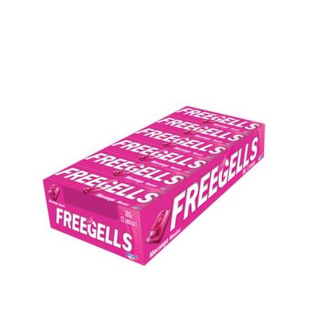 Frops freegells play morango 334.8g 12u