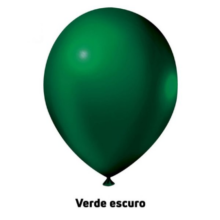 BALÃO LISO JOY VERDE 50UN