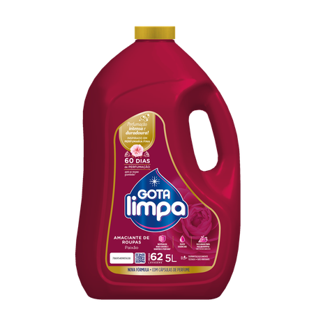 Amaciante gota limpa petala de paixao 5l